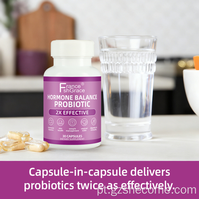 Balance Probiótico para Mulheres Apoia a Saúde Intestinal Saudável